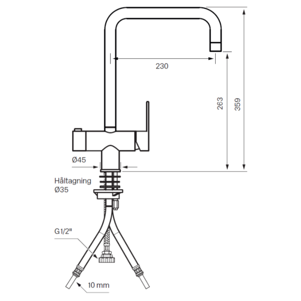 Tapwell RIN984 keittiöhana - Image 2