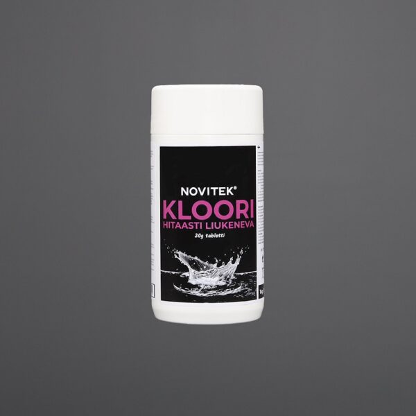Klooritabletti (20g) 1kg, hitaasti liukeneva