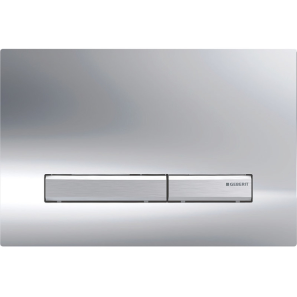Geberit Sigma50 square huuhtelupainike, metalliväri kromattu - Image 3